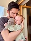 Gratulerer med din første farsdag, Joakim Jacobsen Oseberg! Takkfor at du er den beste pappaen forTheodor. Vi elsker deg!