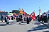Solen strålte sammen med sveibuene på 17. mai. Foto: Morten Vågset Møller