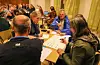 Frå gruppearbeidet. FOTO: BJØRN ENERSTVEDT