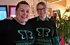 Tilsette på Sveio skule, Kristina Våge Ballard og Hilde Urnes hadde Loftet ope for elevar som ville koma innom då dei markerte Verdsdagen for psykisk helse, veka før haustferien.