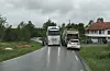 Det er trongt om plassen på fylkesveg 541/Tjernagelvegen.FOTO: BUA BYGDELAG