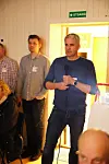 Kjetil Tufteland fortalde om det store utbygginga av Bømlo fiskerihamn. FOTO: BJØRN ENERSTVEDT