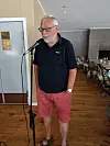 På kaien i Førde vart det fortalt om den sentrale rolla plassen hadde i gamle dagar.FOTO: PRIVAT