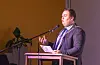 Ordførar André Mundal Haukås ønskte velkommen til Sveio.