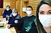 @gurore Denne gjengen sitter på Vikse og tar imot de som skal stemme i dag; Vestland eller Rogaland? @vestavindsveio