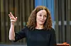 Direktør i FHI Camilla Stoltenberg etter ein pressekonferanse om koronasituasjonen. Foto: Terje Bendiksby / NTB / NPK