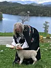 Ein liten matpause på Mekeland.