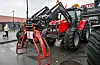 Her er det snakk om sterke krefter i sving når ein slik Massey Ferguson traktor er i arbeid. Foto Elisabeth Hauge Bakke