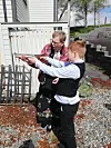 Glimt frå dagen heime på Krossgått og i Sveio sentrum.