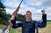 Et år uten trening gjorde Olve Birkeland ekstra spent, men på Landsskytterstevnet viste han at han fortsatt finner blinken. Arkivfoto: Trio Birkeland