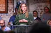 19 år gamle Frøya Skjold Sjursæther (MDG) blir Stortingets yngste dei neste fire åra. Foto: Amanda Pedersen Giske / NTB / NPK
