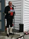 Tale for dagen var det Jostein Svendsbøe som heldt. Han understreka kor viktig det er i vanskelige tider me tek vare på kvarandre og er romslige.