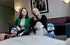 Ester Marie Stornes Espeset (t.v.) og Ingrid Øritsland Våge starta utviklingsarbeidet ved BUP Haugesund i 2016. Foto: Eirik Dankel, Helse Fonna