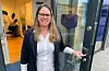 Merethe Hansen har fått stillinga som Haugesund Sparebank sin første avdelingsleiar i Sveio.FOTO: TORSTEIN TYSVÆR NYMOEN