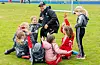 Så glad blir ein når ein vinn! FOTO: ELLEN MARIE HAGEVIK