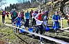 Startskuddet for de første løperne gikk 12.30. Foto: Morten Vågset Møller