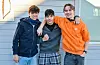 Trym Andersen Hetland, Mathias Sæverhagen og Malvin Eikemo har i år fått ansvaret for å promotere årets show. Foto: privat
