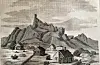Færder fyr i Oslofjorden var eitt av dei første fyra her i landet. Teikning: Skillingsmagasinet