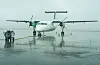Vestland fylkeskommune har sett seg eit hårete mål om å gjere fylket til det fremste pionerområdet i verda for elektriske fly gjennom elektrifisering av dei sterkt subsidierte distriktsrutene på kortbanenettet. Her ser vi eit Widerøe-fly som ikkje er elektrisk. Foto: Terje Pedersen / NTB/ NPK