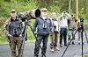 Nokre av dei som var til stades onsdag. Frå venstre: Trond Ove Stakkeland, Bjørn-Tore Rekve Seim, Morten Kersbergen, Hogne Skår, Svein Ivar Eliassen og Grethe Eliassen. FOTO: THOMAS VALLESTAD DRAGESET