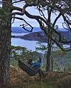 I juleferien tok Oda Ramsdal med seg BARK-køya opp til Hopsfjellet for overnatting.