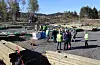 Dugnadsgjengen klar til dyst laurdag 26. april. Foto: Kjartan Moe Hustvedt