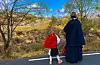 Flagget vaiar på Kvitaneset.