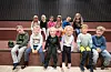 Øverst til venstre: Mari Gautesen, Vilde Kristiansen Flatnes, Henriette Hilnderlid Leknes, Ester Amalie Opedal Martinussen, Mike Deyler Anfinsen-Cruz, Tora Kallekleiv HandelandNederst til venstre: Olai Hovda Askvig, Viljar Møller Fosstveit, Robert Rossebø, Nova Bua Helvig, Magnus Orre Dale og Ask Svendsbø Wistrøm