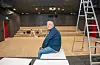 Sveio Blackbox er rektor sitt hjartebarn. Det gamle lageret er gjort om til scenerom for ulike kulturelle aktivitetar, samlingar og filmvising. Her er det plass til 220 personar. – Dette er eit rom til bruk for alle klassetrinn og kulturskulen, seier Ellingsen.