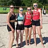 28. juni: Det var en kanonflott dag med sandvolleyball i helgen! Strålende sommervær på et fantastisk fint anlegg. Erle/Malin kom på 4. plass og Marthe fra Stord og Sunniva kom på 3. plass. Stor spilleglede og fornøyde jenter. Jentene er og blant de 6 fra Sveio som reiser til NM i sandvolleyball om en måneds tid. ☀️