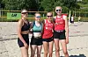 U17-jenter som er reist til NM, f.v.: Sunniva Rossebø, Marthe Halwe (Stord IL), Erle Sandaas og Malin Nummedal Halleraker.