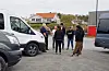 Nesten heile gjengen i Sveio Taxi DA samla i fjor.