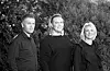 F.v. Simon Madsen, Ingebjørg Andrea Ådnanes og Henriette Braarvig blir å høyra på konsert i Auklandshamn fredag 24. september.