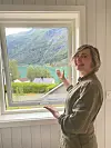 Torill Bye Wilhelmsen trur det er mange som har lyst til å vakne opp til denne utsikten.