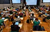 All sensuren for vidaregåande skule og ungdomsskulane kjem mellom 16.–18. juni. Til saman er det 180.000 elevar, og dei leverer 280.000 eksamenar. Foto: Frederik Ringnes / NTB/ NPK