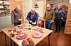 Første bord ut. Frå venstre Mikal Møller Hovda, Magne Haglund, Reidar Skjerping og Terje Johnsen. Foto: Ellen Marie Hagevik