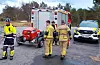 Biletet er frå utrykking til ein grasbrann i Auklandshamn. FOTO: HRB IKS / BJARNE HETLESÆTER