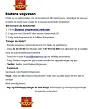 Første delen av e-posten ser heilt ekte ut.