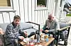 Andreas R. Meland og Tord Grønås et ute når dei kan. FOTO: PRIVAT