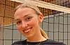 Malin Nummedal Halleraker frå Sveio IL er tatt ut i Noregs tropp som skal spele kvalifiseringskampar for junior-EM i Kroatia i april.FOTO: PRIVAT