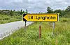 I ettermiddag og kveld har brannvesenet øvining i området ved Lyngholm. Foto: Susanne Lie Vallestad