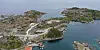 Dronefoto frå Buavåg, mai 2021.