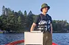 Håvard Jøsendal Fagerbakke driver hytteutleie i Sveio og tilbyr turistfiske. Han er negativ til de nye kvotene for turistfiske. Foto: Privat