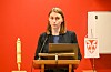 Tatsiana Kozel (Ap) meinte Sveio heller må prioritera arbeidet til frivillige organisasjonar i eigen kommune. Arkivfoto: Morten Vågset Møller
