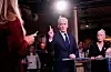 Den raudgrøne blokka – leidd av Ap-leiar og statsminister Jonas Gahr Støre – ligg hårfint framfor borgarleg side på målingane i august. Til høgre: SV-leiar Kirsti Bergstø. Foto: Javad Parsa / NTB / NPK
