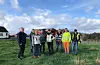Fryktar nedlegging om Sveio blir del av Rogaland. Frå venstre Steinar Nesse, Håvard Skarveland, Gjertrud Svartveit Osmundsen, Frode Handeland, Egil Haugsgjerd, Gunnar Osmundsen, Toralf Loe og Olav Flatnes Skarveland.