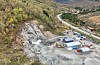I dag gjekk første salve for ny tunnel på E134 Røldal-Seljestad på Seljestad. Foto: Steinar Kvittingen Fresvik / Statens vegvesen