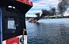 Etter fleire år med kraftig auke i talet på brannrelaterte oppdrag var det ein nedgang på 11 prosent i 2021 samanlikna med 2020. Foto: Redningsselskapet.
