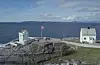 Sveio vokalgruppe under opptak på Ryvarden. Innslaget blir vist på TV Haugaland si sending 17. mai.