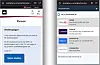 Nettside som gir seg ut for å vera Skatteetaten sine nettsider. Legg merke til «skattebyra.com» i URL-feltet som signaliserer at dette er ei falsk nettadresse.